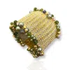 Pinar Ozevlat Women's Gold Cluster Cuff In Gold