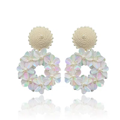Pinar Ozevlat Women's Neutrals Petite Yasmine Hoops Shell