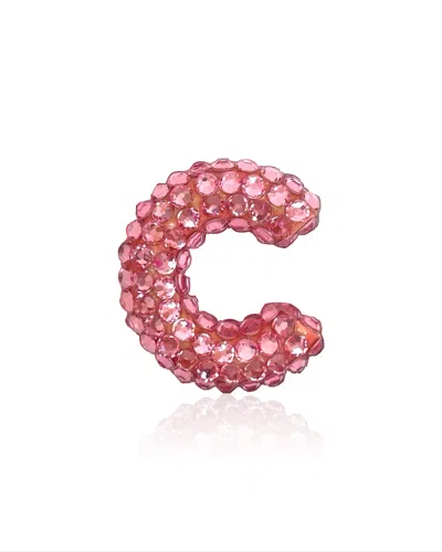 Pinar Ozevlat Women's Pink Lily Ear Cuff Light Rose