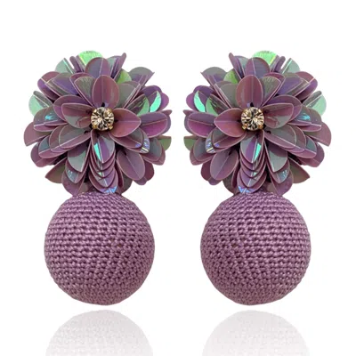 Pinar Ozevlat Women's Pink / Purple Blossom Bon Bons Lilac In Multi