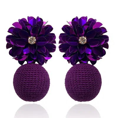Pinar Ozevlat Women's Pink / Purple Blossom Bon Bons Purple In Multi