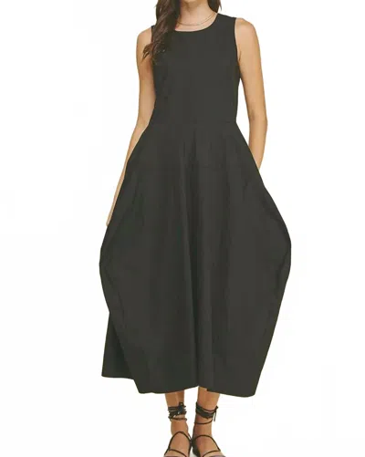 Pinch Alex Maxi Dress In Black