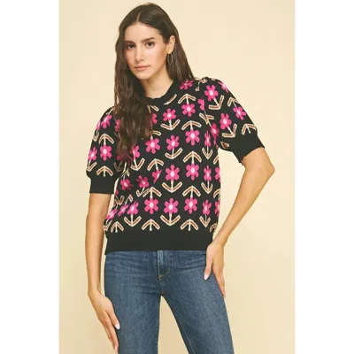 Pinch Amanda Knit Sweater In Black