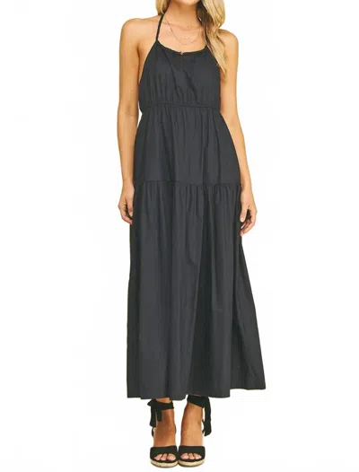 Pinch Amanda Maxi Dress In Deep Navy In Blue