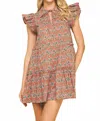 Pinch Amber Blooms Floral Dress In Multi In Multi