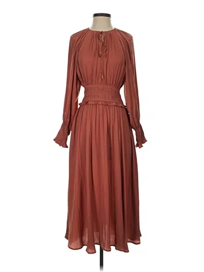 Pre-owned Pinch Casual Dress In Brown