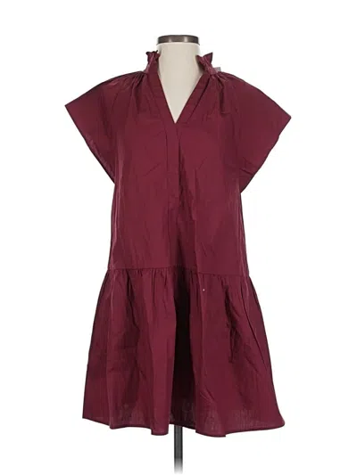 Pinch Casual Dress In Burgundy