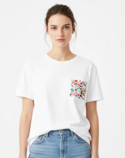 Pinch Classic Short-sleeved Tee In Off White