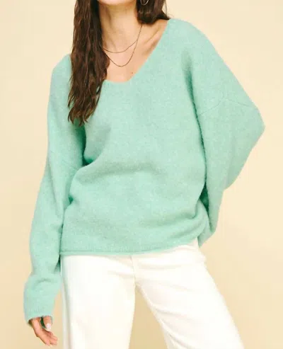 Pinch Cloud Nine Comfort Sweater In Green