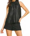 Pinch Giles Top In Black