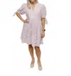 Pinch Karla Tunic Dress In Lilac In Blue