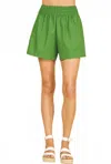 Pinch Linen High Waist Shorts In Green
