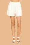 Pinch Linen High Waist Shorts In White