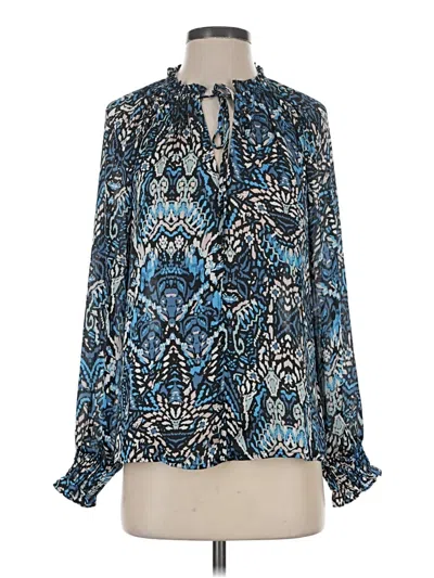 Pre-owned Pinch Long Sleeve Blouse In Blue