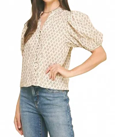 Pinch Murphy Top Cream In Neutral