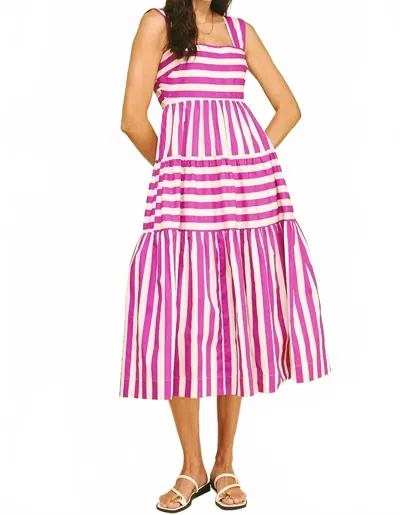 Pinch Pretty Midi Dress In Pink