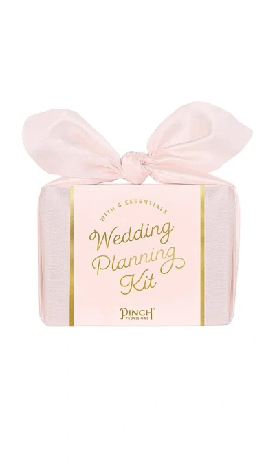 Pinch Provisions Bow Box Wedding Planning Kit In 블러시