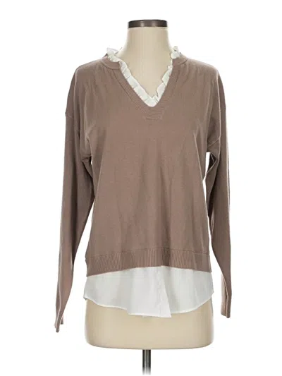 Pre-owned Pinch Pullover Sweater In Tan