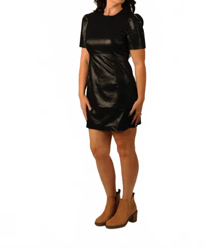 Pinch Rebel Mini Dress In Midnight In Black
