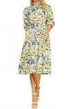 Pinch Spring Forward Dress In Multi In Multi
