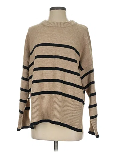 Pre-owned Pinch Turtleneck Sweater In Tan