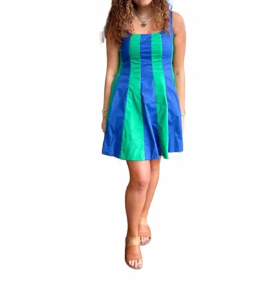 Pinch Women's Flared Mini Dress In Blue