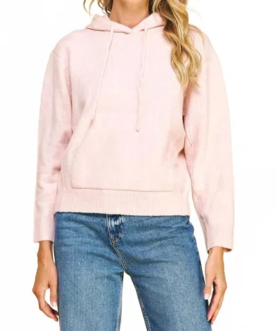Pinch Women's Sherri Sweater Hoodie In Pink