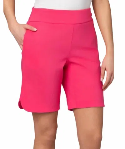 Pine Apparel Millennium Bermuda Short In Malibu Pink In Multi