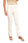 Pine Apparel Straight Leg Millennium Eric Pant In Winter White In White