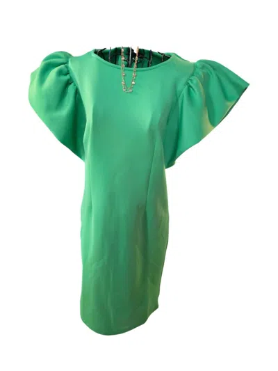 Pine Apparel Women's Spring Has Sprung Dress In Bright Green