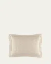 Pine Cone Hill Jonah Linen Natural Quilted Standard Sham In Natural