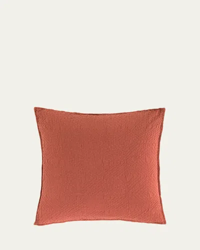 Pine Cone Hill Kerala Cotton Matelasse Twin Coverlet In Spice