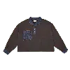 Pine Los Angeles Grey Sundance Denim Pullover-vintage Gray In Grey
