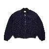 Pine Los Angeles Men's Blue Sashiko Bomber Jacket In Blue
