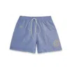 Pine Los Angeles Men's Trunk Shorts-ashy Blue In Blue