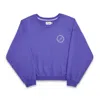Pine Los Angeles Pink / Purple Oversized Crewneck Sweatshirt-jacaranda Purple In Pink/purple