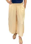 Pineapple Peach Voyageur Pants In Light Peach In Multi
