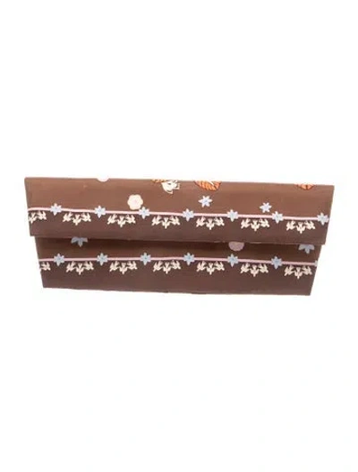 Pre-owned Pineda Covalin Clutch In Brown