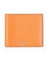 Pineider Man Wallet Mandarin Size - Leather In Orange