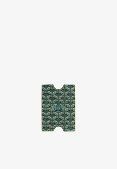 Pinel Et Pinel Hublot Coated Canvas Monogram Cardholder