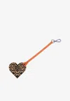 Pinel Et Pinel Love Me Coated Canvas Monogram Key-ring