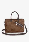 Pinel Et Pinel Medium Bombay Zip Coated Canvas Week-end Bag