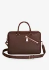 Pinel Et Pinel Medium Bombay Zip Leather Duffle Bag