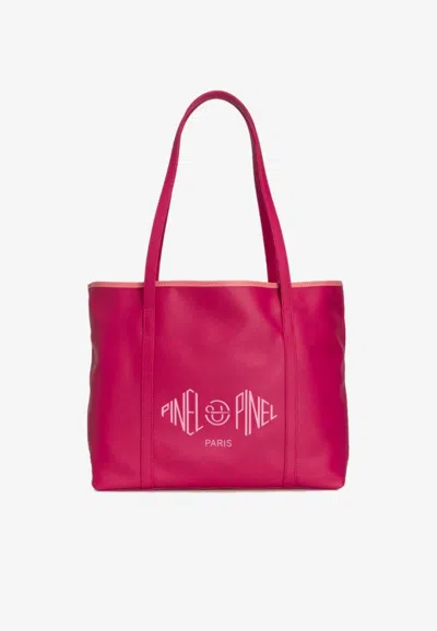 Pinel Et Pinel Medium Colette Calf Leather Tote Bag