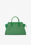 Pinel Et Pinel Medium Patti Coated Canvas Top Handle Bag
