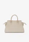 Pinel Et Pinel Medium Patti Taurillon Leather Top Handle Bag