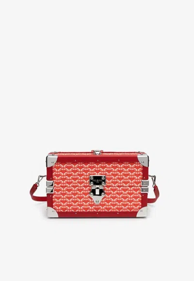Pinel Et Pinel Mini Malle Coated Canvas Box Bag