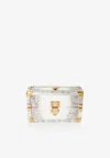 Pinel Et Pinel Mini Malle Himalaya Crocodile Box Bag
