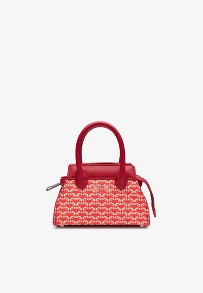 Pinel Et Pinel Mini Patti Coated Canvas Monogram Handbag