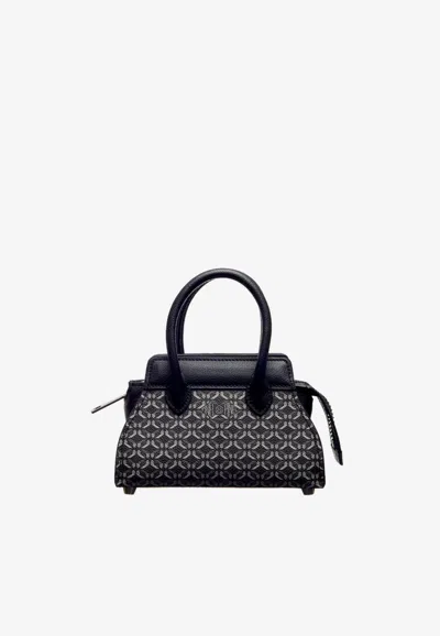 Pinel Et Pinel Mini Patti Coated Canvas Monogram Handbag